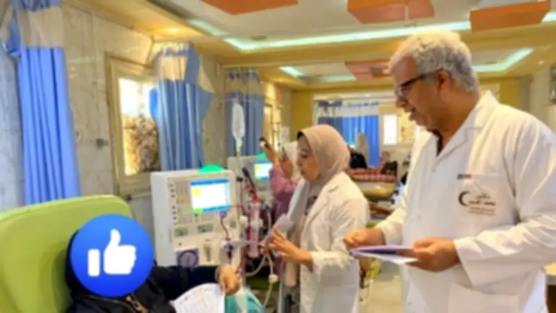 وحدة الغسيل الكلوي بمستشفى قنا العام تقدم رعاية متميزة لـ322 مريضًا وتنفذ 3148 جلسة خلال شهر يناير
