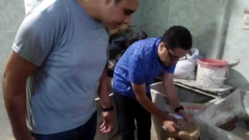 ضبط 518 كيلو لحوم ودواجن وأسماك مدخنة فاسدة في أسواق الغربية خلال حملات بيطرية مكثفة