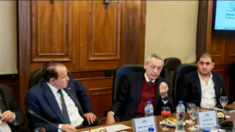 لقاء جمعية رجال أعمال إسكندرية مع جهاز تنمية المشروعات لمناقشة الخدمات المالية والصناعية