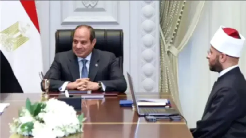 وزير الأوقاف يوجه رسالة شكر للرئيس السيسي بعد تجديد الثقة به في التعديل الوزاري