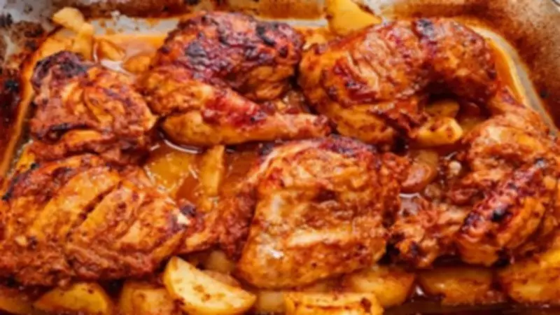طريقة عمل طاجن بطاطس بالفراخ: وصفة سريعة وشهية للعائلة