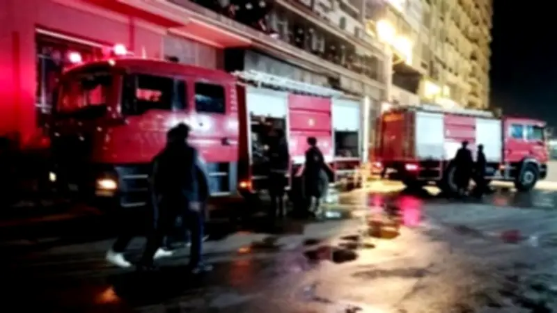 قوات الحماية المدنية تنجح في إخماد حريق مطعم شهير بطنطا دون إصابات