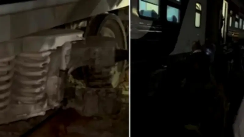 خروج عربة قطار عن القضبان بين كفر الدوار وسيدي جابر: فرق الطوارئ تباشر رفع العربة