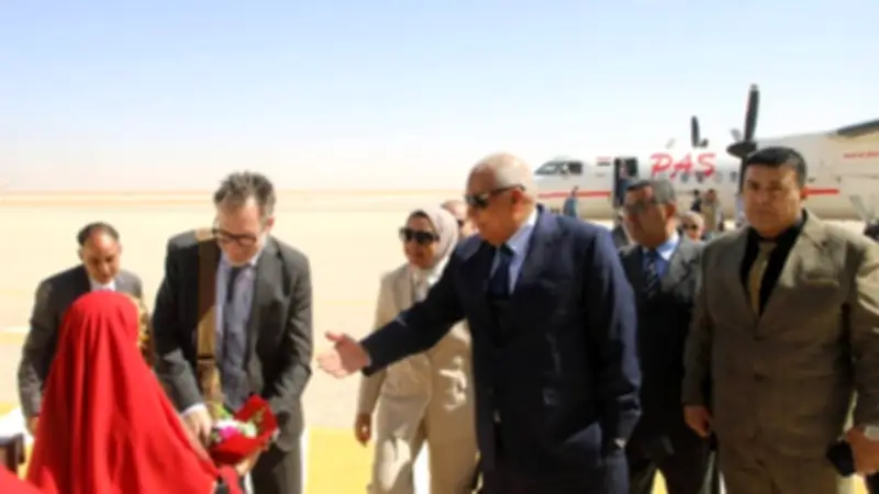 محافظ الوادي الجديد يبحث مع سفير كندا فرص الشراكة في المجالات التنموية