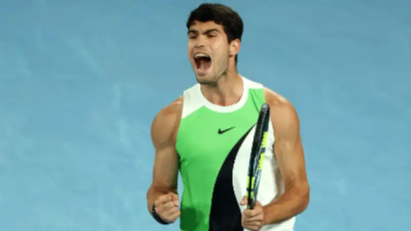 من التشنج إلى التتويج.. عصير المخلل سر معجزة ألكاراز في أستراليا المفتوحة