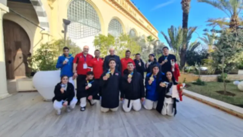 وزير الرياضة يهنئ أبطال الجودو المصريين بعد إنجازات مذهلة في بطولة أفريقيا بتونس