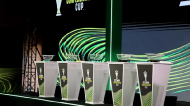 تجهيزات قاعة قرعة دوري الأبطال والكونفدرالية تكتمل قبل انطلاقها الثلاثاء