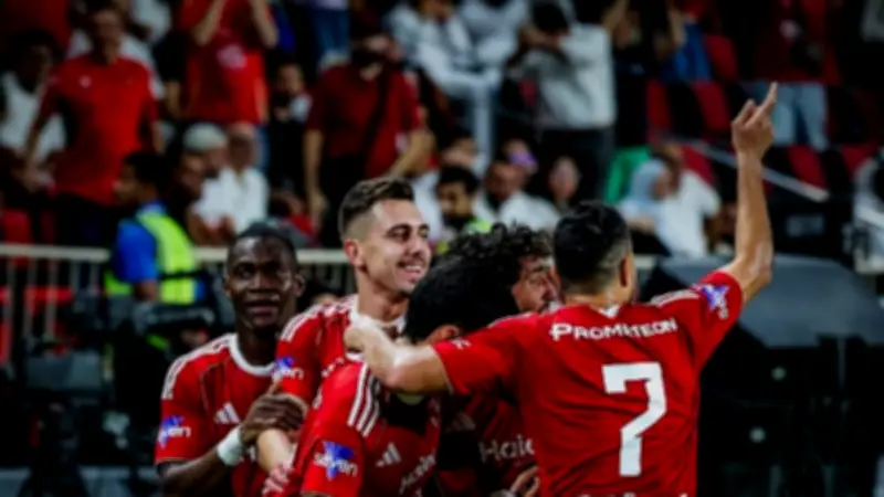 الأهلي يستعرض أجواء غرفة الملابس قبل مواجهة الجونة في الدوري المصري