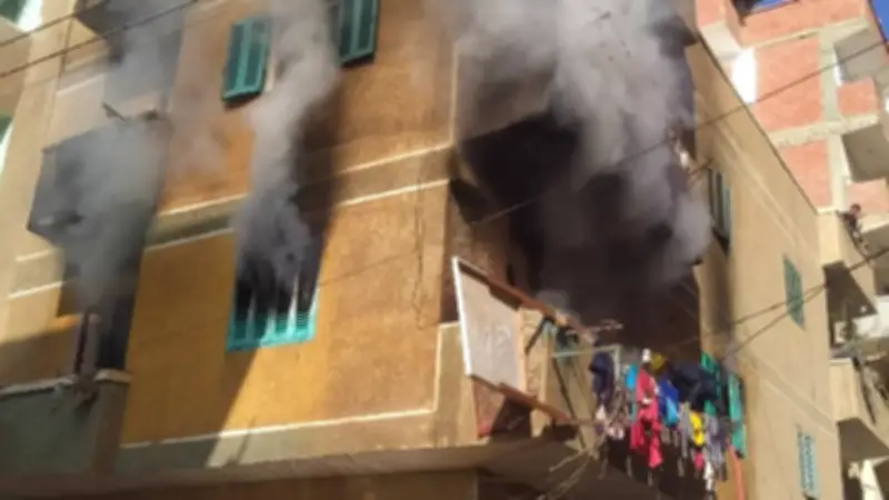 السيطرة على حريق شقة في المنوفية دون إصابات بفضل جهود الحماية المدنية