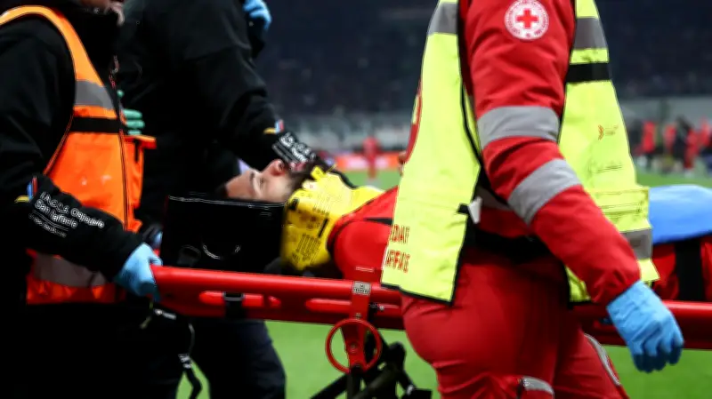 ميلان يعلن عن مدة غياب نجمه لوفتوس تشيك بعد إصابة مروعة في مواجهة بارما