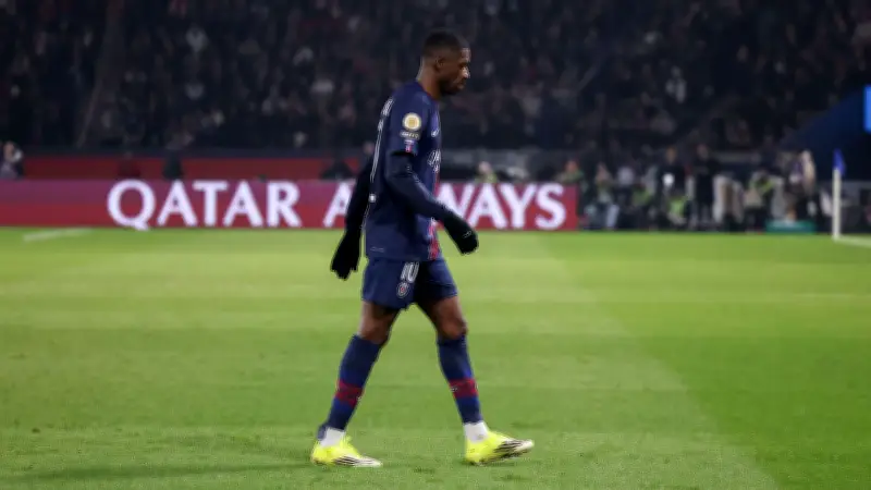 شكوك حول مشاركة ديمبيلي في مواجهة موناكو الحاسمة لدوري الأبطال