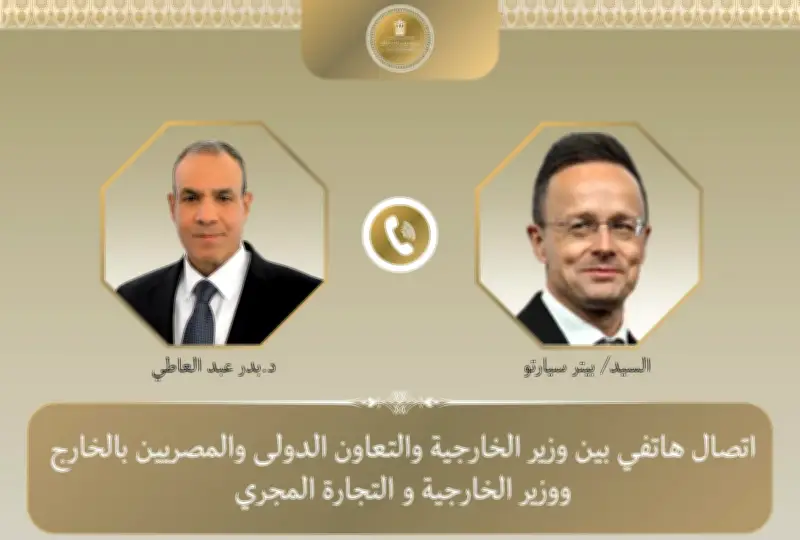 وزيرا خارجية مصر والمجر يؤكدان أهمية اللجوء للمسارات الدبلوماسية لتسوية النزاعات
