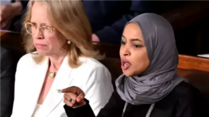 إلهان عمر تعترض على خطاب ترامب بعد اتهامه الجالية الصومالية بالفساد