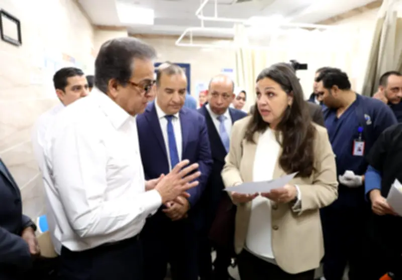 وزير الصحة يتتبع تشغيل وحدة السكتة الدماغية بالقناطر الخيرية ببروتوكولات حديثة