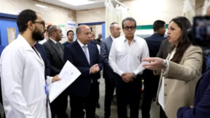 وزير الصحة يتفقد أول نموذج مرجعي لرعاية السكتة الدماغية الشاملة بمستشفى القناطر الخيرية