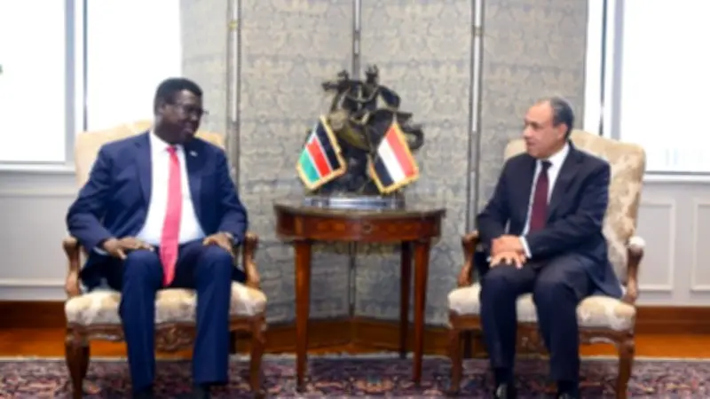 وزيرا خارجية مصر وجنوب السودان يبحثان تعزيز الشراكة والاستفادة من نهر النيل