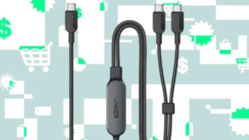 أنكر تطرح كابل USB‑C ثنائي الأطراف بشحن مزدوج بخصم 20% ضمن عروض عطلة الرؤساء