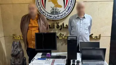 القبض على نصابين استوليا على 12.5 مليون جنيه من 15 مواطنًا بذريعة استيراد سيارات كهربائية