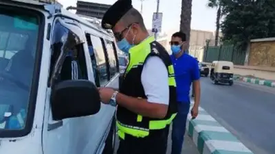 أمن الغربية يحرر 210 مخالفة مرورية في حملة موسعة لردع المخالفين