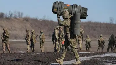 مقتل 4 أوكرانيين بينهم 3 أطفال في ضربات جوية روسية على بوجودوخيف