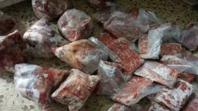 ضبط 485 كيلو لحوم ودواجن ورنجة غير صالحة للاستهلاك في محافظة الغربية