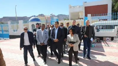 محافظ البحر الأحمر يتفقد إنشاء وحدة طب الأسرة بسفاجا بتكلفة 54.8 مليون جنيه