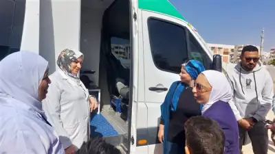 قافلة طبية بالإسماعيلية تقدم خدمات مجانية لـ828 مواطنًا في مدينة المستقبل