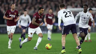 هدف متأخر ينقذ مانشستر يونايتد من الهزيمة أمام وست هام في الدوري الإنجليزي