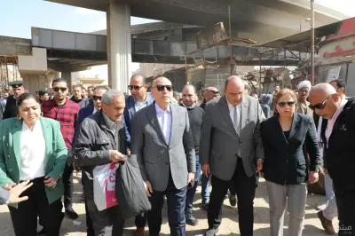 محافظا القاهرة والقلوبية يقودان حملة مكبرة لرفع الإشغالات المخالفة