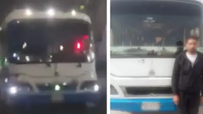 القبض على سائق ميني باص بالسير عكس الاتجاه في المطرية بعد تداول فيديو على مواقع التواصل