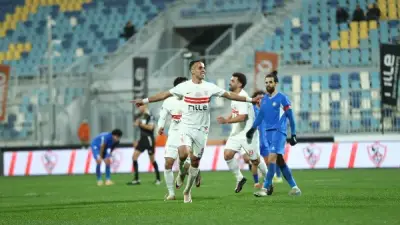 ناصر منسي يتوج بجائزة أفضل لاعب في فوز الزمالك على سموحة بالدوري الممتاز