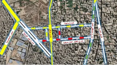 محافظة الإسكندرية تعلن مسارات مرورية جديدة لتنظيم الحركة في منطقة ونجت