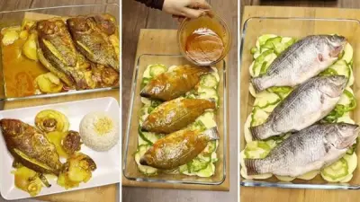 طريقة عمل صينية سمك بدون دهون: وصفة صحية وشهية لكل أفراد الأسرة