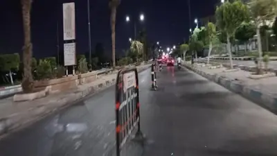 إغلاق كامل لمحور الفريق كمال عامر لمدة يومين لرفع كمرة كوبري المشاة