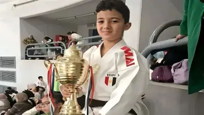 طالب أزهري بالشرقية يتوج بذهبية الكاراتيه على مستوى الجمهورية