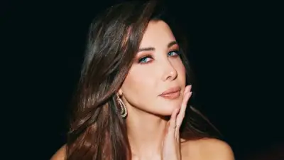 نانسي عجرم تتألق باللون الأحمر في حفل عيد الحب عبر إنستجرام