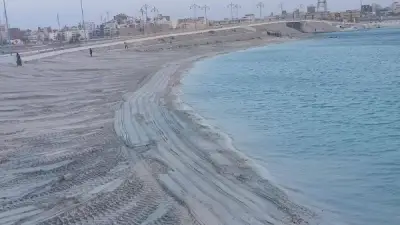 تحسن الأحوال الجوية في مطروح بعد عاصفة ترابية واستقرار نسبي في الطقس