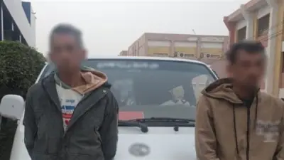 فيديو على مواقع التواصل يقود الشرطة لضبط لصوص كشافات الإنارة بالقليوبية