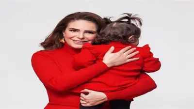 دنيا عبدالعزيز تبعث برسالة حب مؤثرة لابنتها جودي في عيد الحب