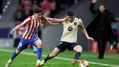 برشلونة يقدم شكوى رسمية للاتحاد الإسباني بسبب أخطاء تحكيمية في مباراة أتلتيكو مدريد