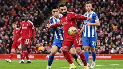 بهدية من محمد صلاح.. سوبوسلاي يثبت تفوق ليفربول على برايتون في كأس الاتحاد الإنجليزي