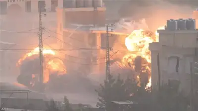 جيش الاحتلال الإسرائيلي يشن غارات جوية على مواقع لحزب الله في جنوب لبنان