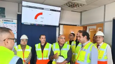 رئيس جامعة بورسعيد يزور شركة قناة السويس للحاويات لتعزيز التعاون والتدريب المهني