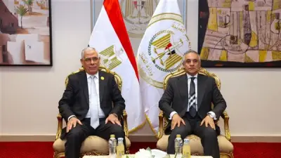 وزير العدل يستقبل النائب العام في لقاء تعاوني لتطوير منظومة القضاء