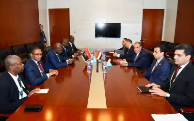 وزير الخارجية المصري يؤكد دعم بلاده لجهود الوساطة الأنغولية لتحقيق السلام في وسط أفريقيا