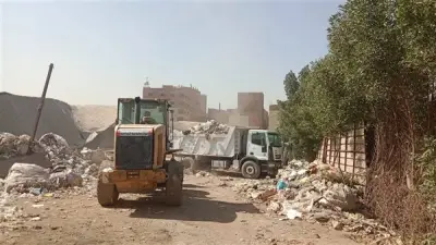 تحرك عاجل لإزالة موقع حرق مخلفات بمنشية البكاري بعد شكوى على السوشيال ميديا