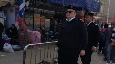 شرطة المرافق بالفيوم تشن حملة مكبرة لإزالة الإشغالات وتحسين المظهر الحضاري