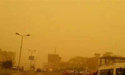 الأرصاد تحذر من رياح مثيرة للرمال والأتربة على هذه المناطق تسبب تدهورًا في الرؤية الأفقية