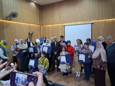 الثقافة تحتفي بمواهب مشروع اعرف مبدع وارسمه بقصر ثقافة روض الفرج