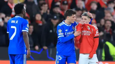 بريستياني يرد على فينيسيوس بعد مباراة بنفيكا وريال مدريد في دوري الأبطال